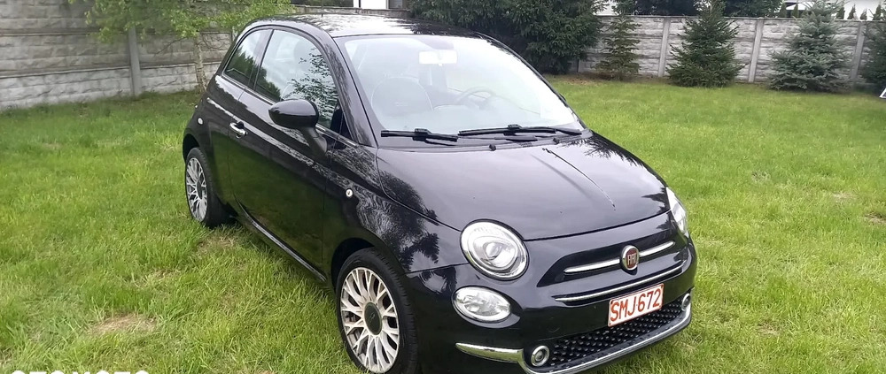 Fiat 500 cena 35900 przebieg: 103000, rok produkcji 2016 z Sieraków małe 562